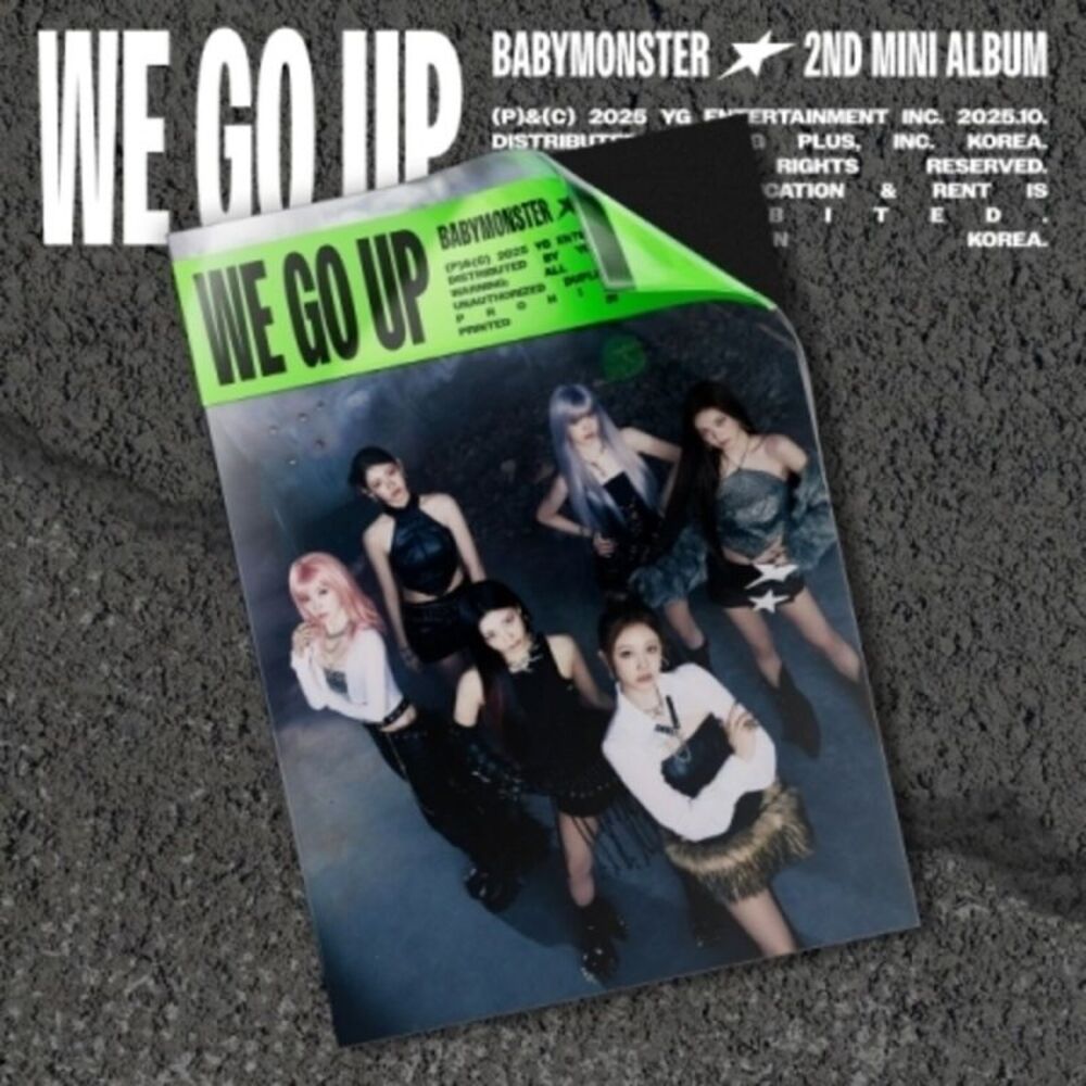 BABYMONSTER - We Go Up - We Version - incl. 72pg Photobook, Folded Poster, 6